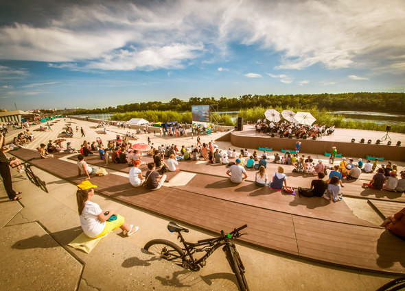 Набережная реки Белой